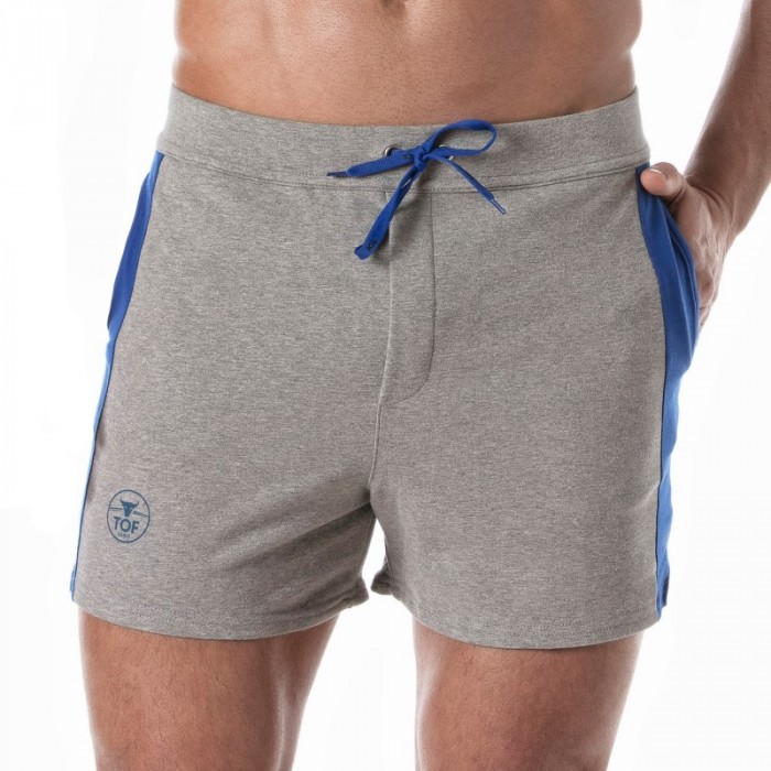 Breve del marchio TOF PARIS - Short Football Tof Paris - Grigio - Ref : TOF272G