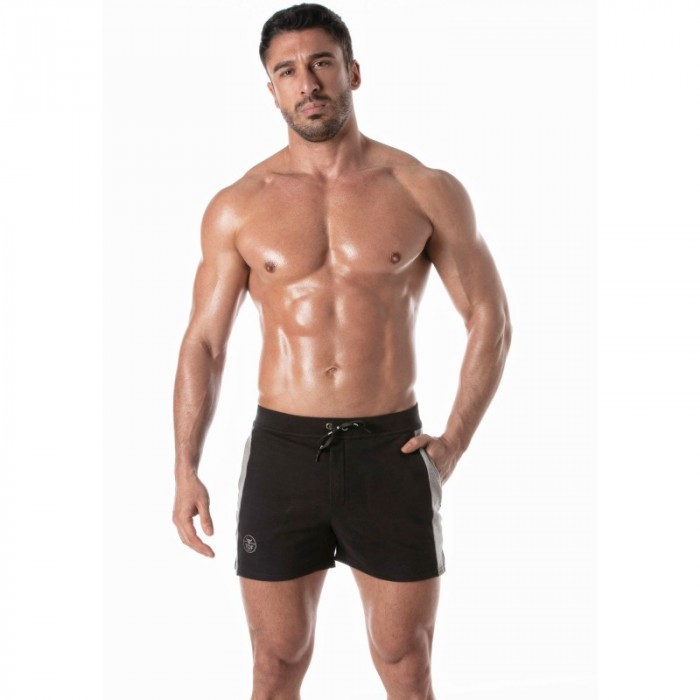 Short of the brand TOF PARIS - Football Shorts Tof Paris - Black - Ref : TOF272N