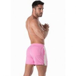 Short de la marque TOF PARIS - Short Football Tof Paris - Rose - Ref : TOF272P