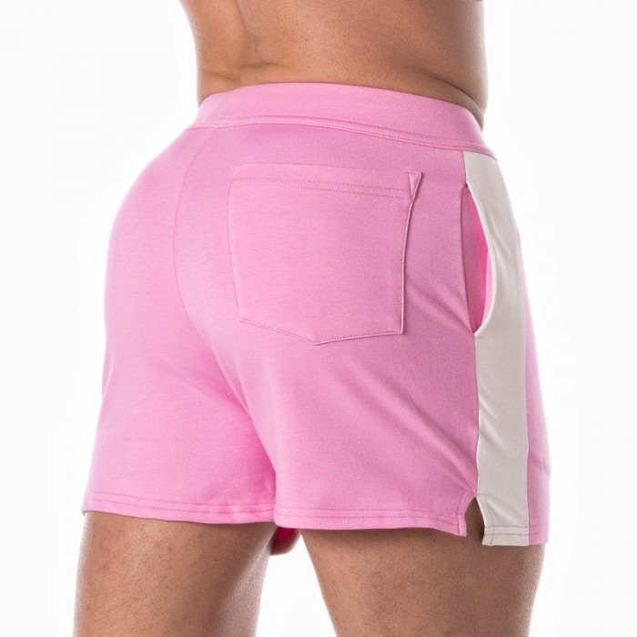 Short of the brand TOF PARIS - Football Shorts Tof Paris - Pink - Ref : TOF272P