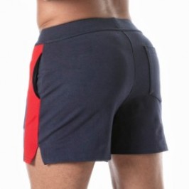 Short de la marque TOF PARIS - Short Football Tof Paris - Bleu Marine - Ref : TOF272BM