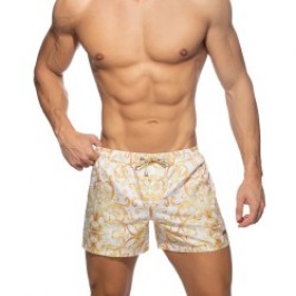 Short de bain de la marque ADDICTED - Short de bain Versailles - blanc - Ref : ADS205 C01