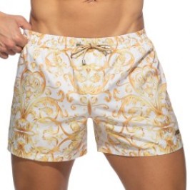 Badehosen der Marke ADDICTED - Versailles - Weiss Badeshorts - Ref : ADS205 C01