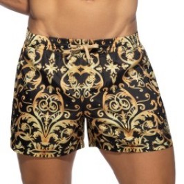 Bath Shorts of the brand ADDICTED - Versailles - black swim shorts - Ref : ADS205 C10