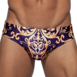 Bath Brief of the brand ADDICTED - Versailles - navy swimwear - Ref : ADS203 C09