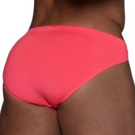 Bagno breve del marchio TOF PARIS - Mini Slip da bagno Tof Paris - Rosa fluo - Ref : TOF269PF