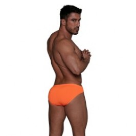 Bagno breve del marchio TOF PARIS - Mini Slip da bagno Tof Paris - Arancione fluo - Ref : TOF269O