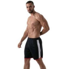 Short of the brand TOF PARIS - Gym Long shorts Tof Paris - Navy Blue - Ref : TOF146BUM