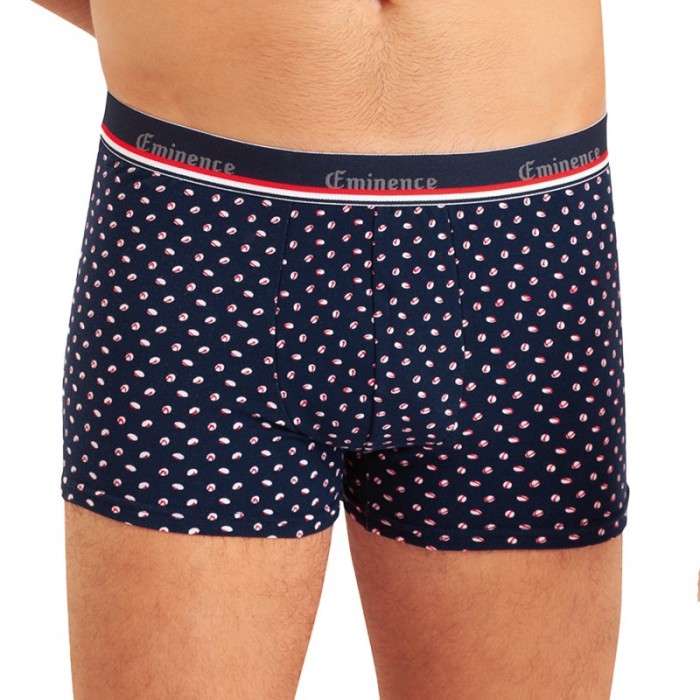 Boxer shorts, Shorty of the brand EMINENCE - Set of 2 boxers Made in France Eminence - navy and grey - Ref : LV10 2350