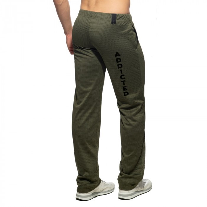 Pantalon de la marque ADDICTED - Pantalon Loop-mesh - kaki - Ref : AD356 C12