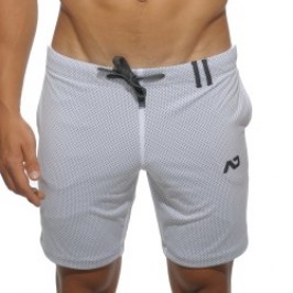 Bermuda de la marque ADDICTED - Bermuda Loop-mesh - blanc - Ref : AD357 C01