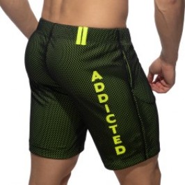 Bermuda de la marque ADDICTED - Bermuda Loop-mesh - noir - Ref : AD357 C10