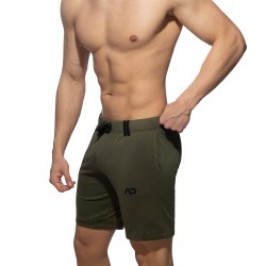 Bermuda der Marke ADDICTED - Loop-Mesh-Bermudashorts - khaki - Ref : AD357 C12