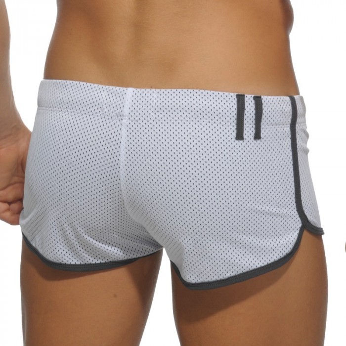 Kurze der Marke ADDICTED - Loop-Mesh-shorts - weiß - Ref : AD358 C01