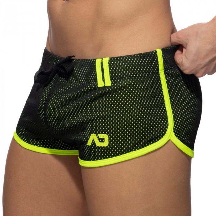 Short de la marque ADDICTED - Short Loop-mesh - noir - Ref : AD358 C10