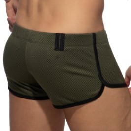 Breve del marchio ADDICTED - Short loop-mesh - khaki - Ref : AD358 C12