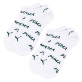 Sous-vêtements Made In France of the brand PUMA - Set of 2 pairs of Sneaker socks with PUMA logo - white - Ref : 100000953 011