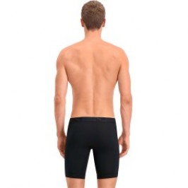 Pantaloncini boxer, Shorty del marchio PUMA - Boxer sportivi lunghi in microfibra PUMA (set di 2) - nero - Ref : 701210963 001