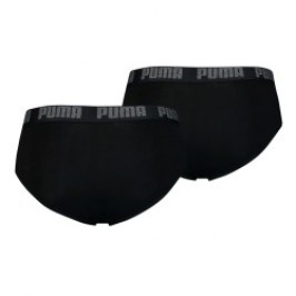 Slip del marchio PUMA - Set di 2 slip base PUMA - nero - Ref : 521030001 230