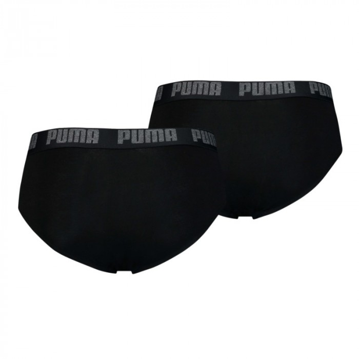 Brief of the brand PUMA - Set of 2 basic PUMA briefs - black - Ref : 521030001 230