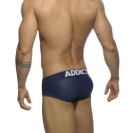 Jock strap de la marque ADDICTED - Lot de 3 slips Mesh Push up - Ref : AD475P C3COL 