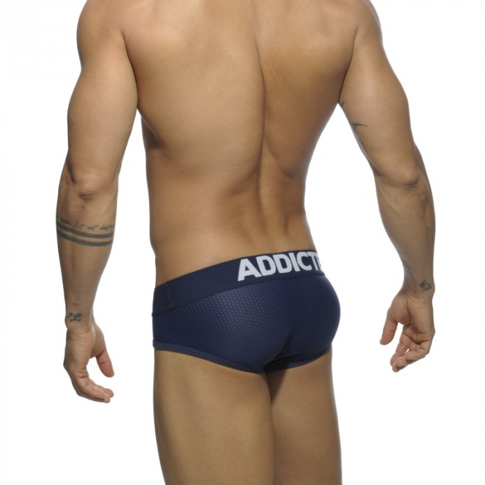 Cinturino Jock del marchio ADDICTED - Un sacco di 3 slips Spingere verso l alto - Ref : AD475P C3COL 