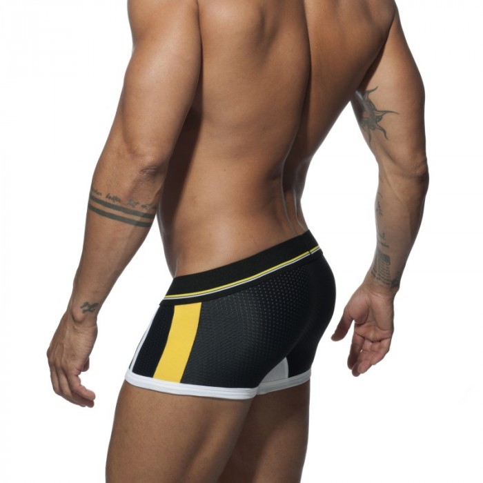 Pantaloncini boxer, Shorty del marchio ADDICTED - Sport mesh trunk - nero - Ref : AD739 C10