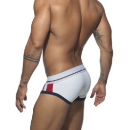 Slip del marchio ADDICTED - Sport mesh brief - bianco - Ref : AD738 C01