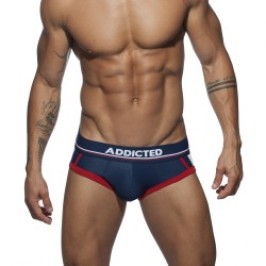 Slip der Marke ADDICTED - Sport mesh brief - navy - Ref : AD738 C09