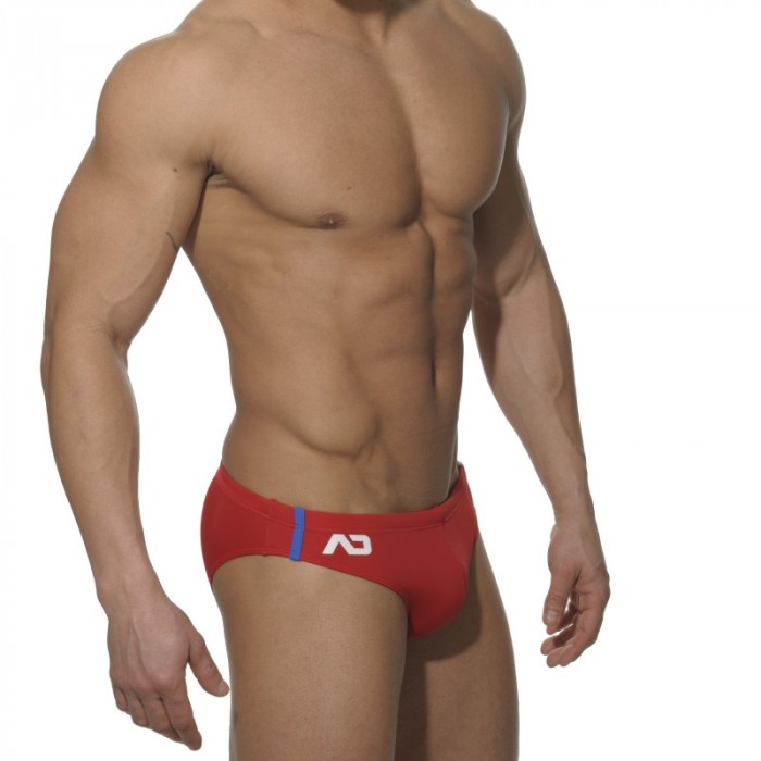 Badeschein der Marke ADDICTED - Rot - sport badeanzug - Ref : ADS005 C06