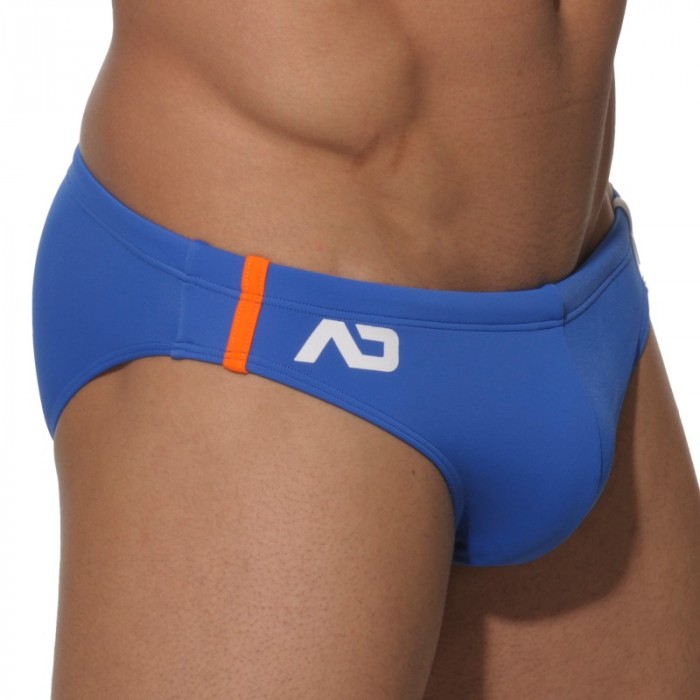 Bath Brief of the brand ADDICTED - Royal blue - sports swimsuit - Ref : ADS005 C16