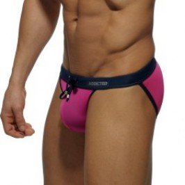 Badeschein der Marke ADDICTED - Sexy Bikini niedrige Taille - rose - Ref : ADS065 C05