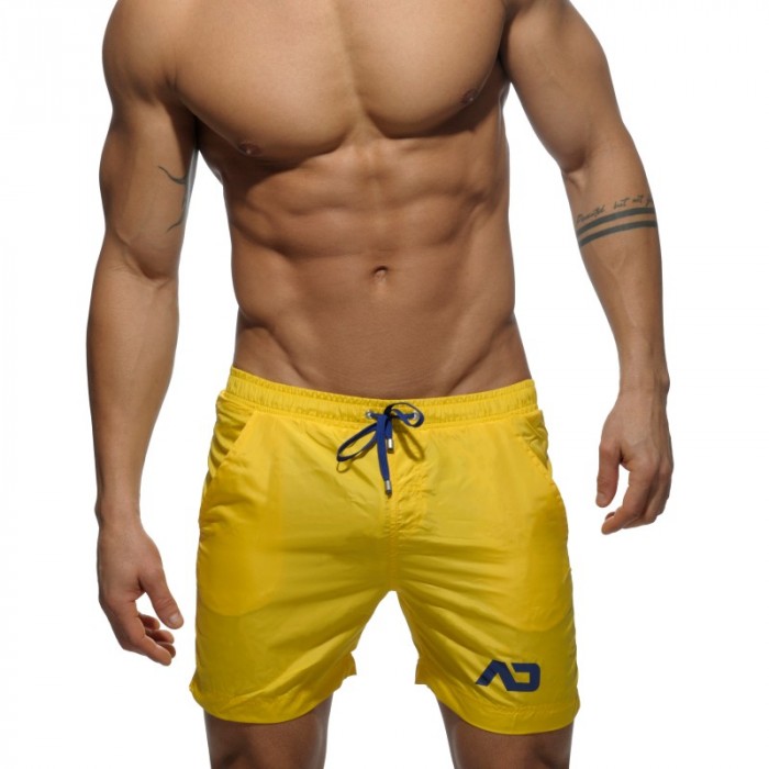 Shorts de baño de la marca ADDICTED - Shorts de baño Basic - amarillo - Ref : ADS073 C03