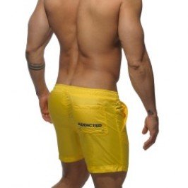Pantaloncini da bagno del marchio ADDICTED - Shorts da bagno Basic - giallo - Ref : ADS073 C03