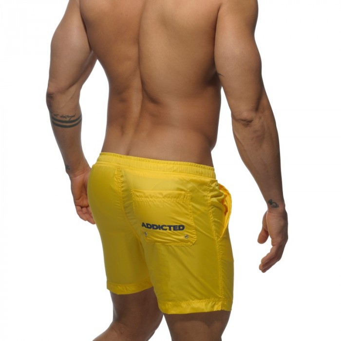 Shorts de baño de la marca ADDICTED - Shorts de baño Basic - amarillo - Ref : ADS073 C03