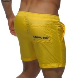 Short de bain de la marque ADDICTED - Short de bain Basic - jaune - Ref : ADS073 C03