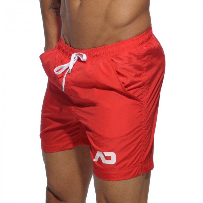 Short de bain de la marque ADDICTED - Short de bain Basic - rouge - Ref : ADS073 C06