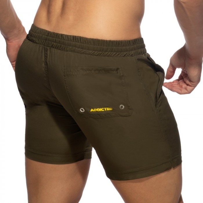 Bath Shorts of the brand ADDICTED - Bath shorts Basic - khaki - Ref : ADS073 C12