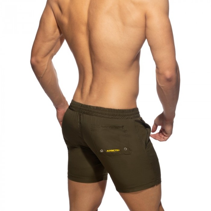Bath Shorts of the brand ADDICTED - Bath shorts Basic - khaki - Ref : ADS073 C12