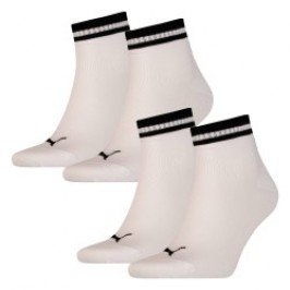 Socken der Marke PUMA - Set von 2 Paar Heritage Socken mit PUMA Logo - weiß - Ref : 100000952 002