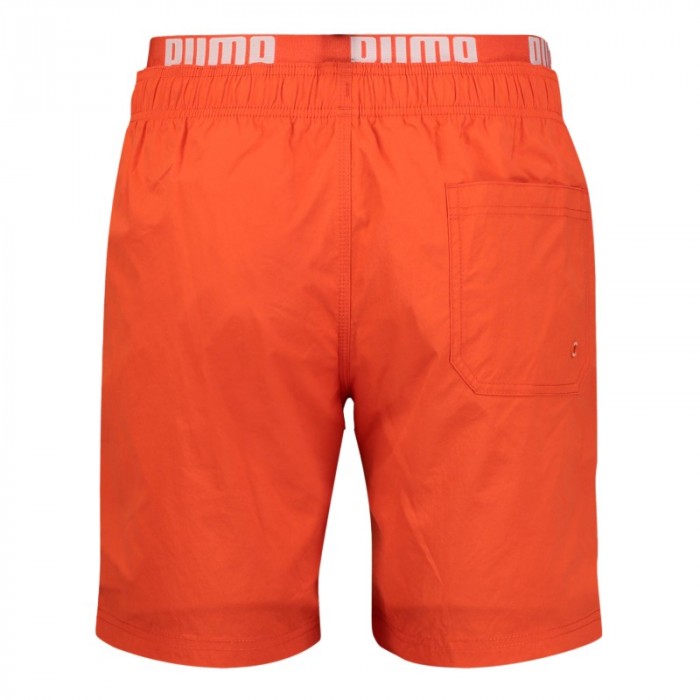 Bath Shorts of the brand PUMA - PUMA Utility mid-length swim shorts - orange - Ref : 701221757 001