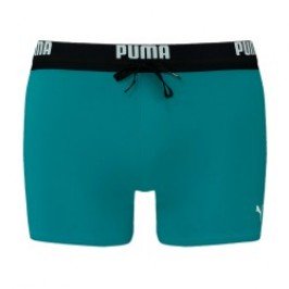 Boxer Shorts, Bad Shorty der Marke PUMA - PUMA Swim Badeboxer Logo - grün - Ref : 100000028 017