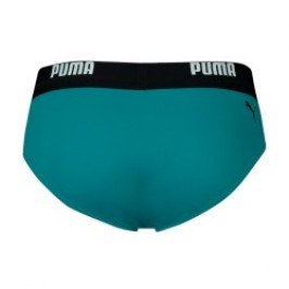 Badeschein der Marke PUMA - PUMA Bade-Logo-Slip - grün - Ref : 100000026 017