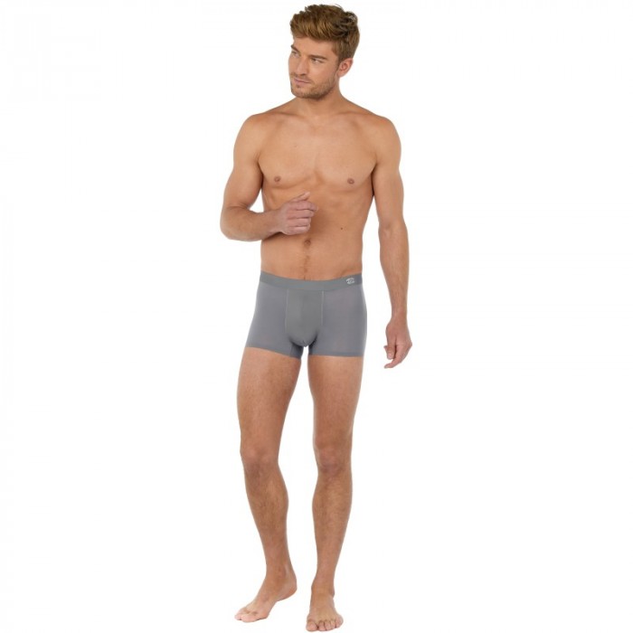 Boxer shorts, Shorty of the brand HOM - Boxer Comfort HOM H-Fresh - grey - Ref : 402592 00ZU