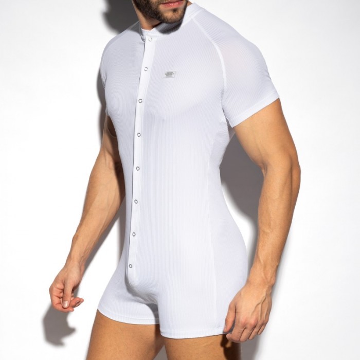 Body of the brand ES COLLECTION - Bodysuit recycled rib - white - Ref : UN553 C01