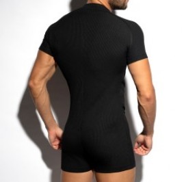 Body de la marque ES COLLECTION - Bodysuit recycled rib - noir - Ref : UN553 C10