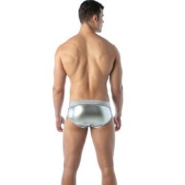 Slip de la marca TOF PARIS - Slip Magic TOf Paris - Plata - Ref : TOF274A