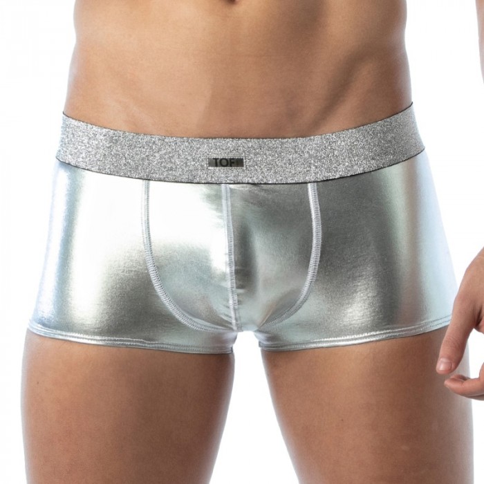 Shorts Boxer, Shorty de la marca TOF PARIS - Boxer Talla Bass Magic Tof Paris - Plata - Ref : TOF275A