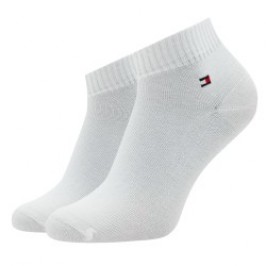 Socks of the brand TOMMY HILFIGER - Pack of 2 pairs of Tommy ankle socks - white - Ref : 701222187 001