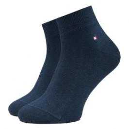 Calcetines de la marca TOMMY HILFIGER - Pack de 2 pares de calcetines tobilleros Tommy - navy - Ref : 701223929 002